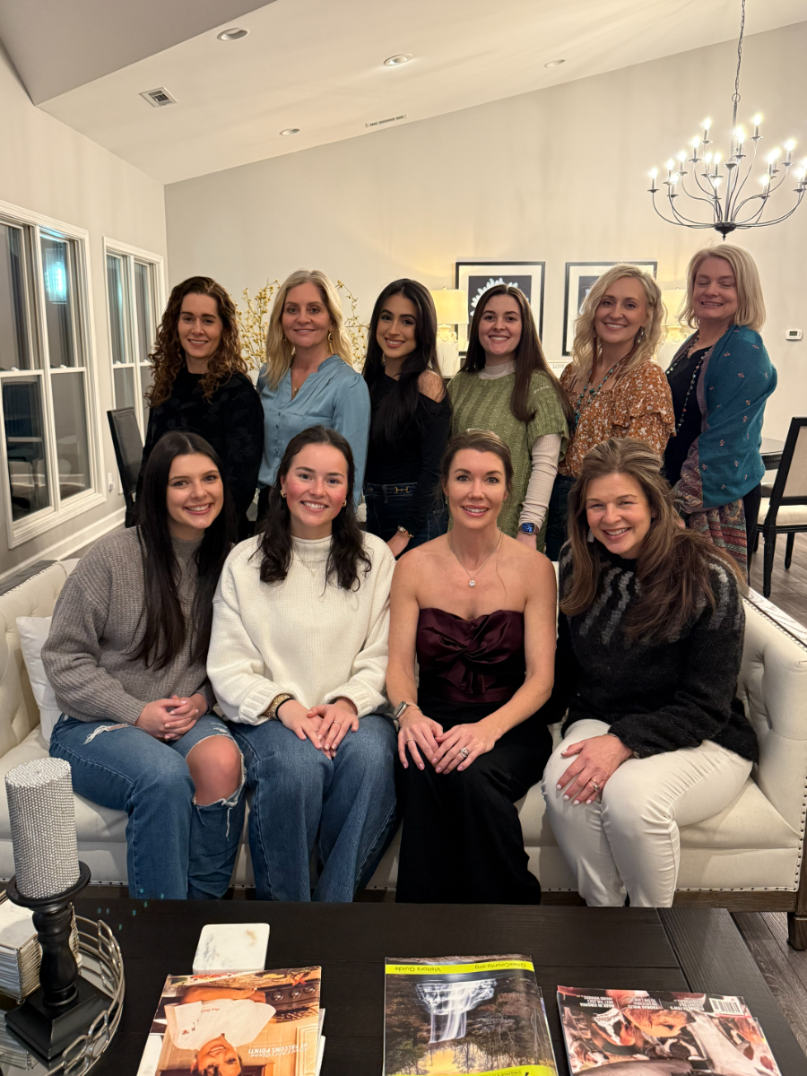 A fun moment with the Allure team